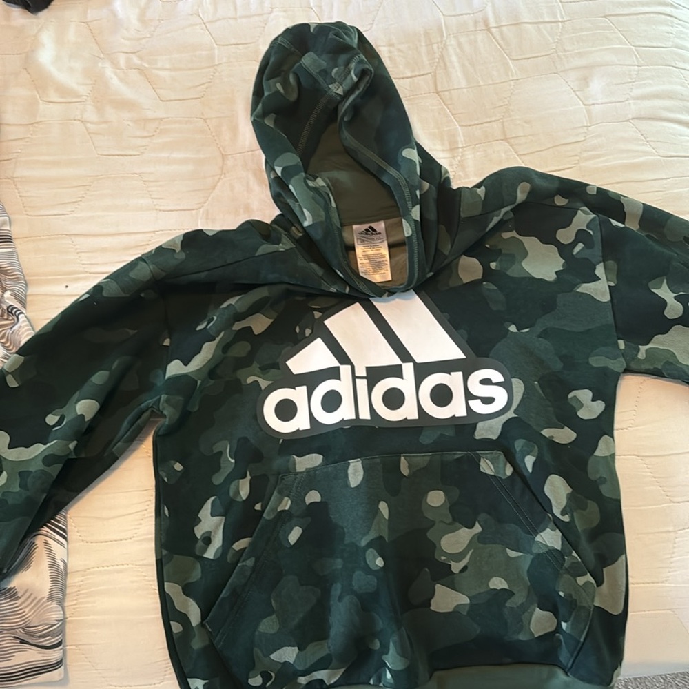Boys Adidas Hoodie- size LARGE